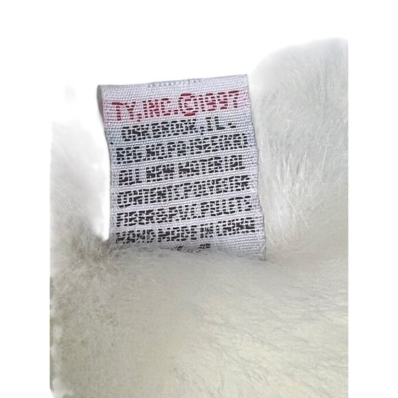 Ty Beanie Babies 1997 Blizzard The Seal Plush Toy 12" White Soft Collectible - Picture 6 of 8